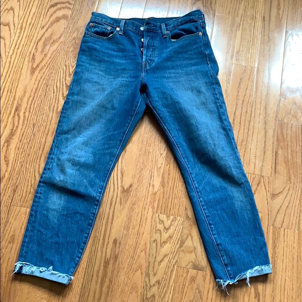 Levi’s wedgie fit crop